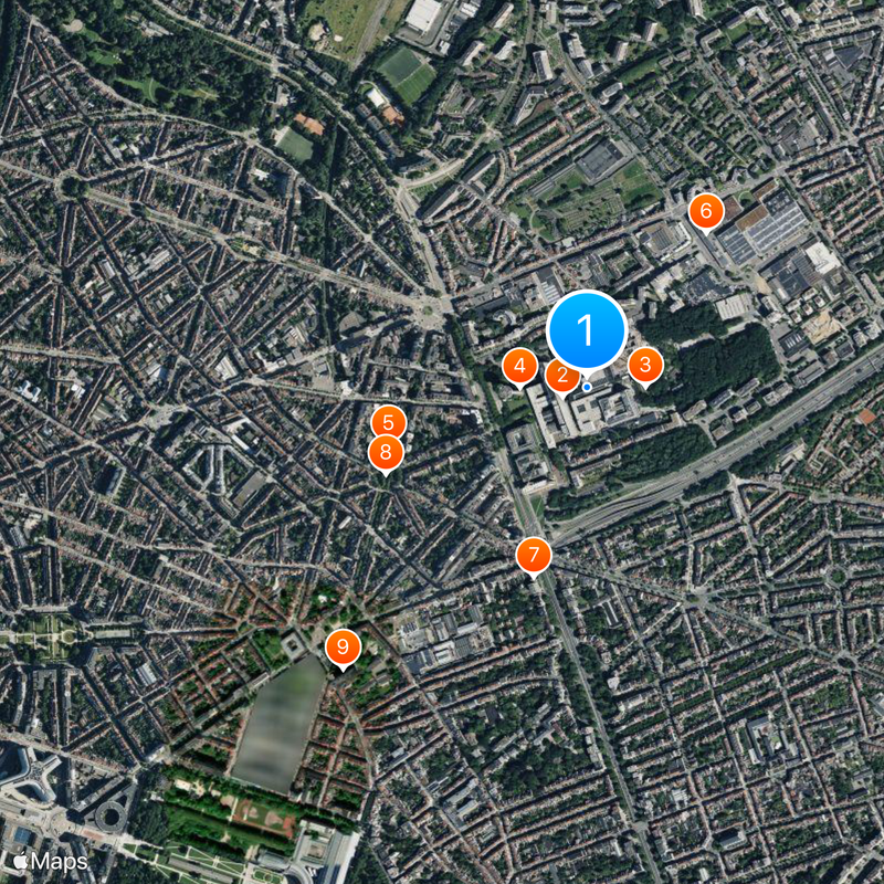 Radio 1 Map