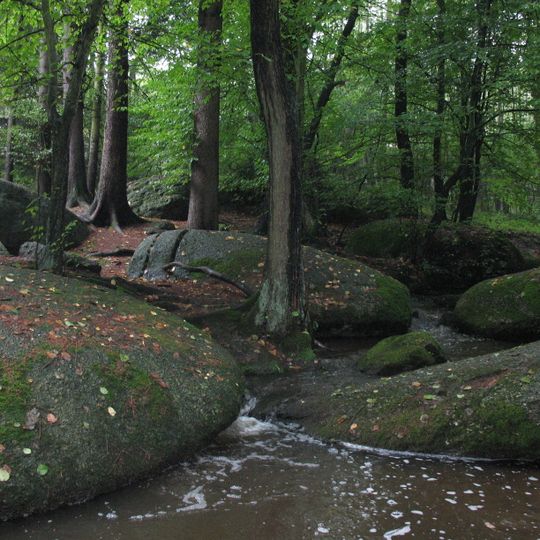 Mlecí kameny ve Voděradských bučinách
