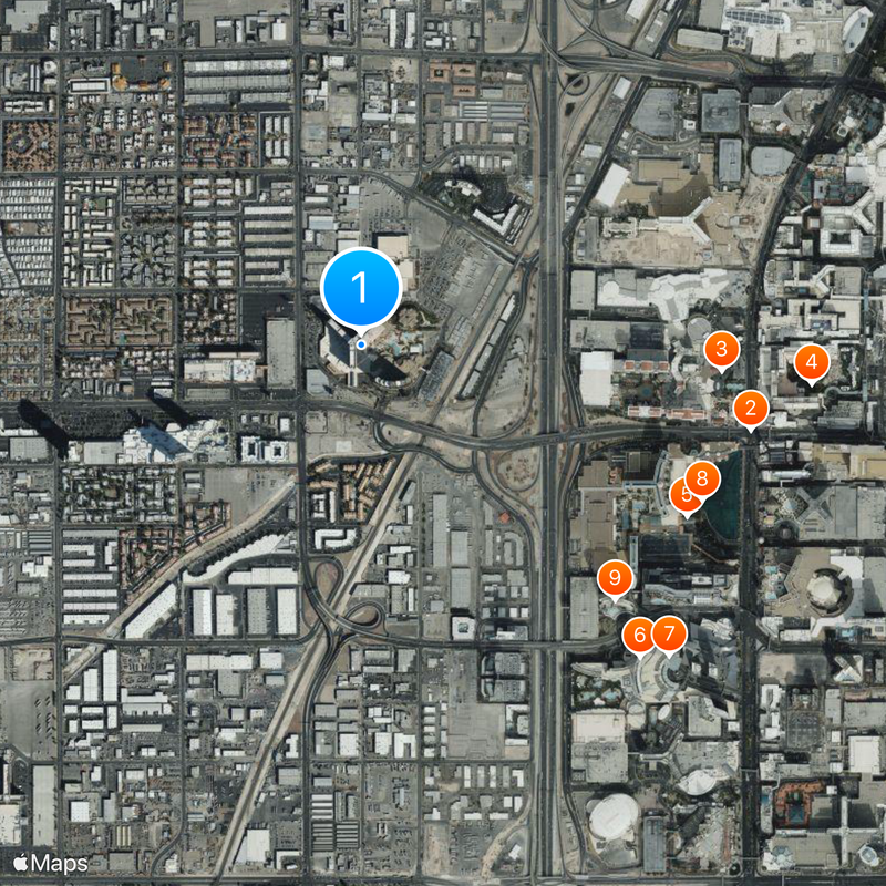 Chippendales Map