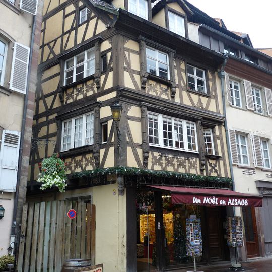 Maison au 10, rue des Dentelles à Strasbourg