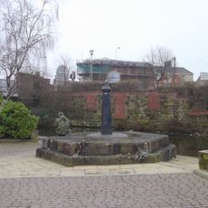 Iron Structure At East End Of Warehouses West Of Navigation Bridge On Bridge