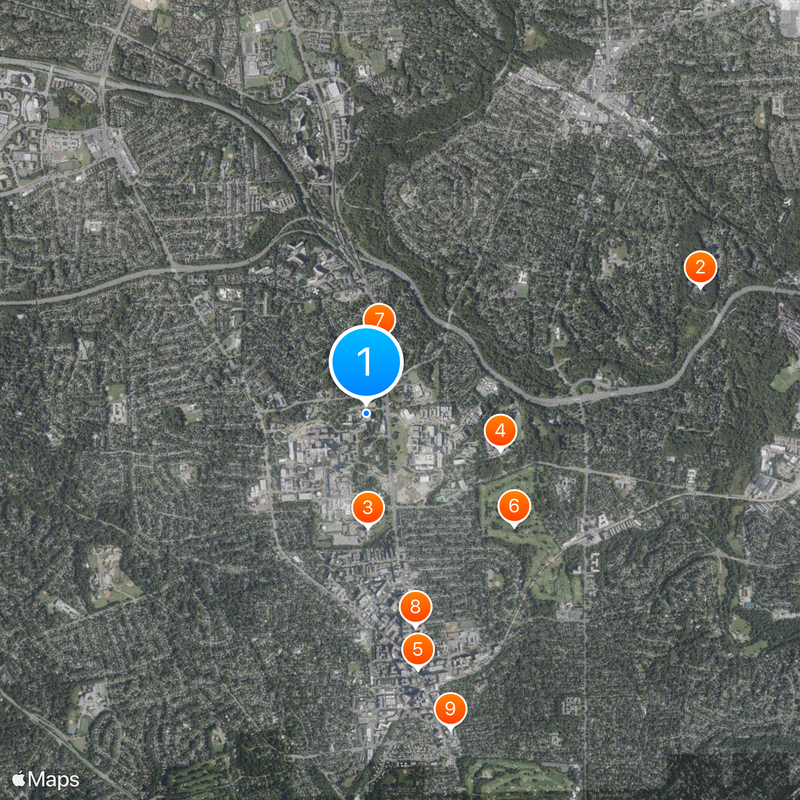National Institute of Allergy and Infectious Diseases Map