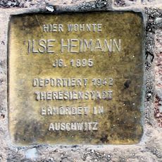 Stolperstein en memoria de Ilse Heimann