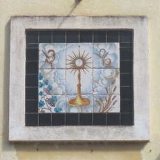 Eucharistic panel at Generalitat square, Massamagrell