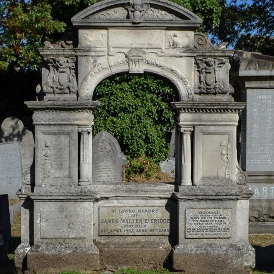West Norwood Memorial Park Tomb Of Eleanor Everidge And Family