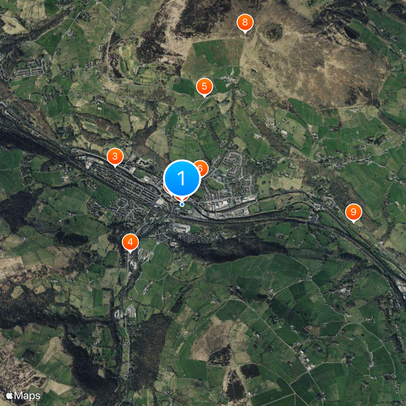Mytholmroyd Map