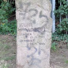Gedenkstein für Kurt Wabbel