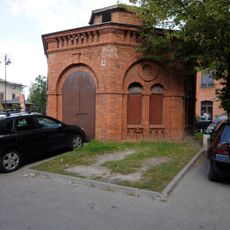 Budynek, tzw. okrąglak - przepompownia