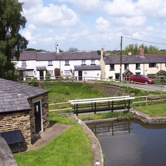 Junction Bridge Canal Basin And Former Dry Dock, Top Locks  Leeds And Liverpool Canal Junction Bridge Canal Basin And Former Dry Dock, Top Locks