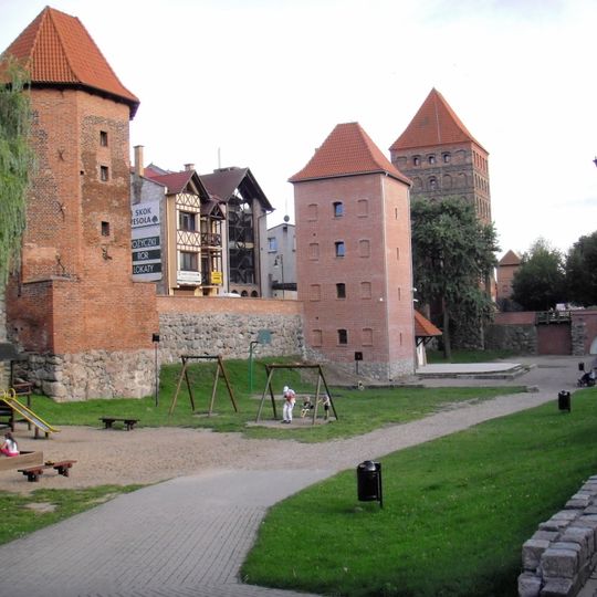 City walls of Chojnice
