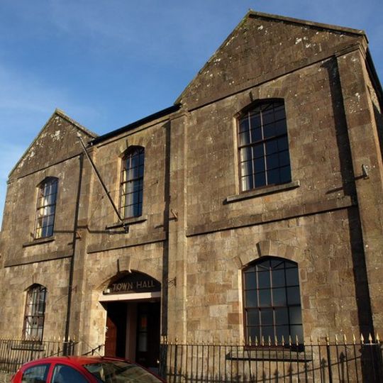 Town Hall Including Area Railings At Front