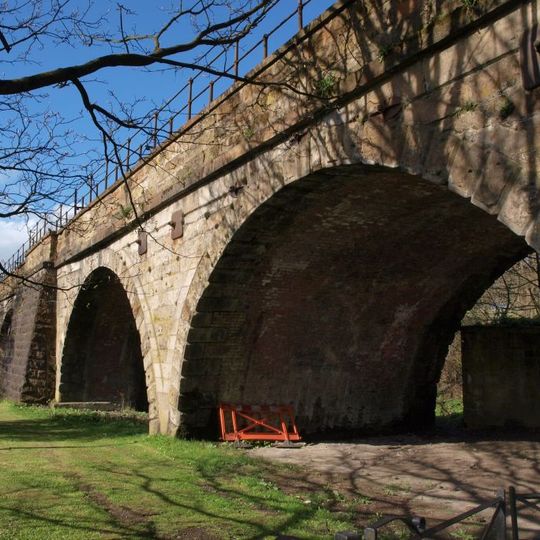 Pollokshaws Road, White Cart Water, Railway Viaduct
