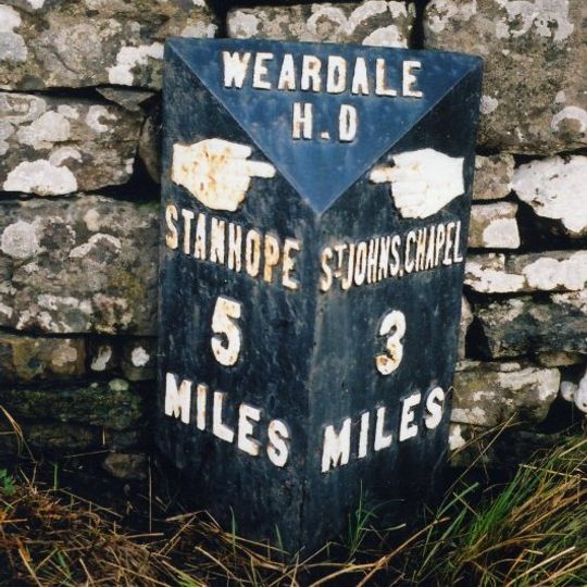 Milepost About 120 Metres East Of Park House Farmhouse