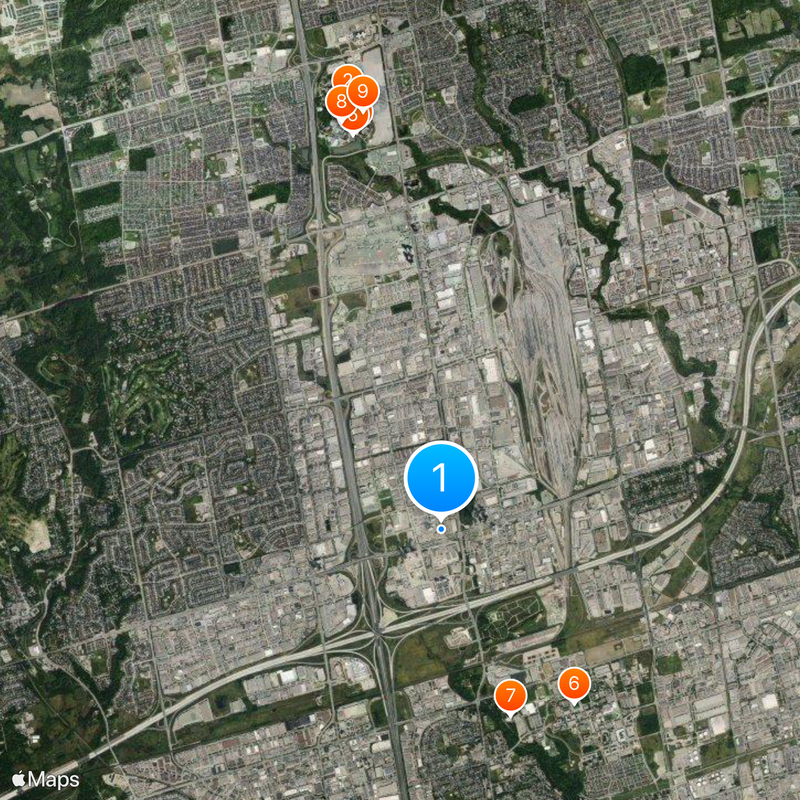 Vaughan Metropolitan Centre Map