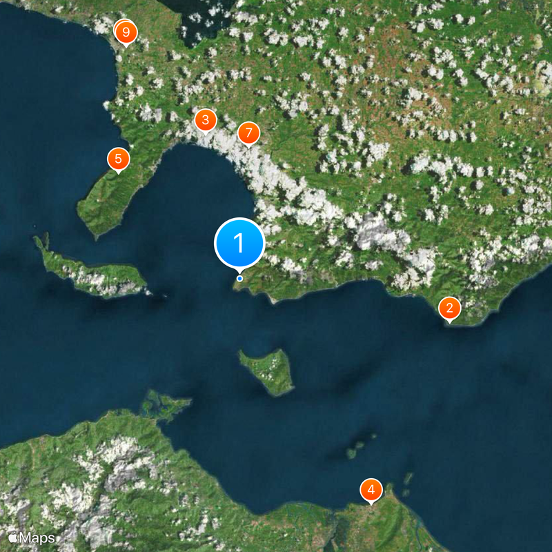 Mother of All Asia–Tower of Peace Mapa