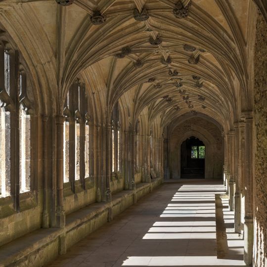 Lacock Abbey monastery