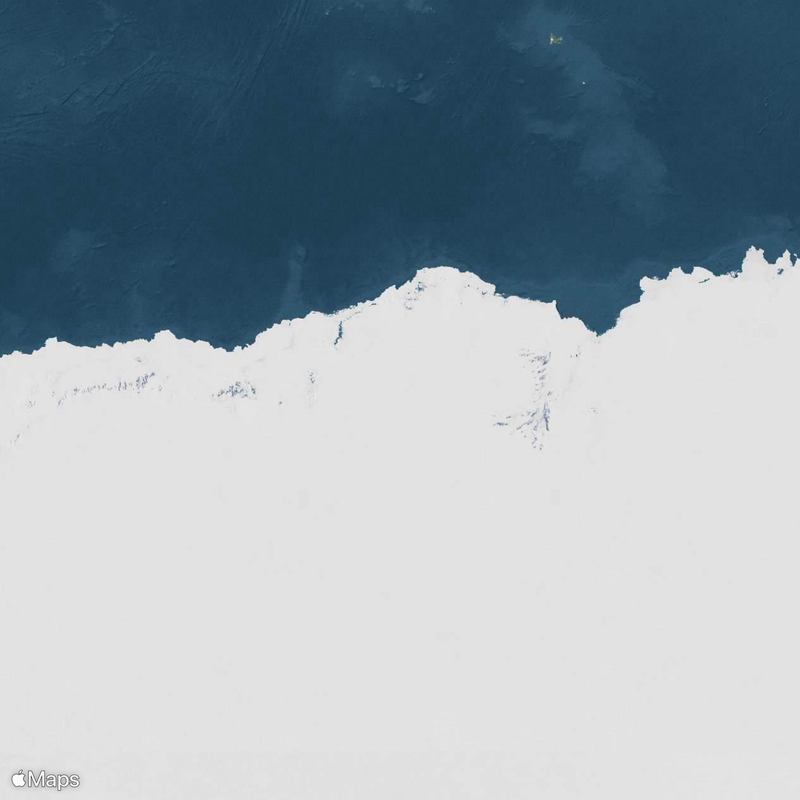 Chilean Antarctic Territory Map