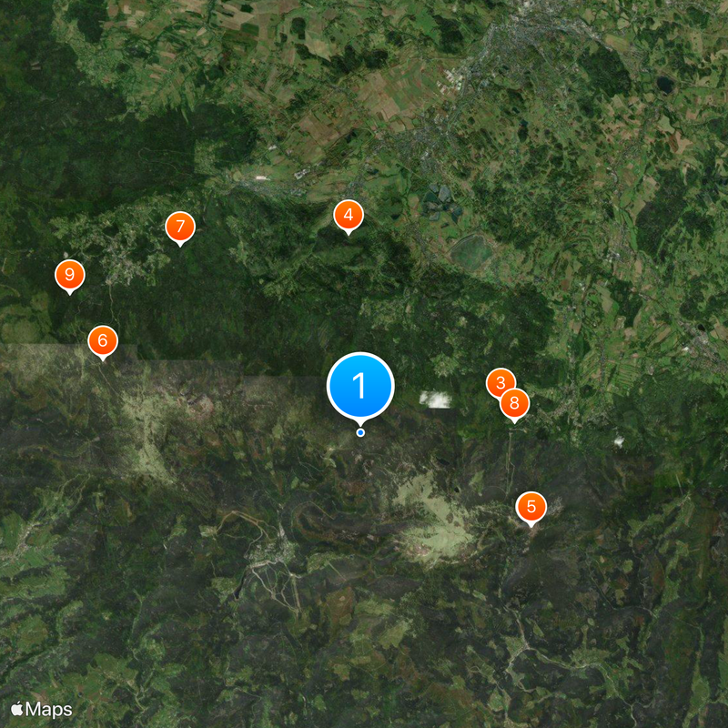 Karkonosze National Park Mapa