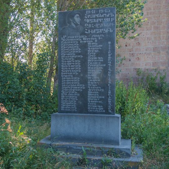 World War II memorial in Gharibjanyan