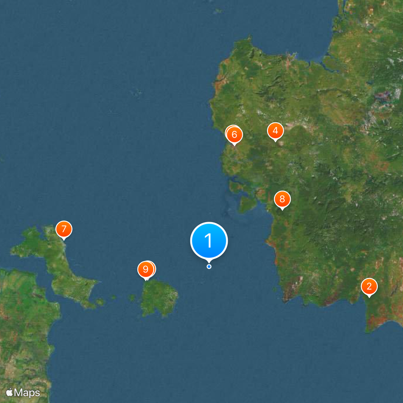 Karimata Strait Map