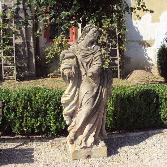 Socha Panny Marie Bolestné z Kalvárie u Mařenic