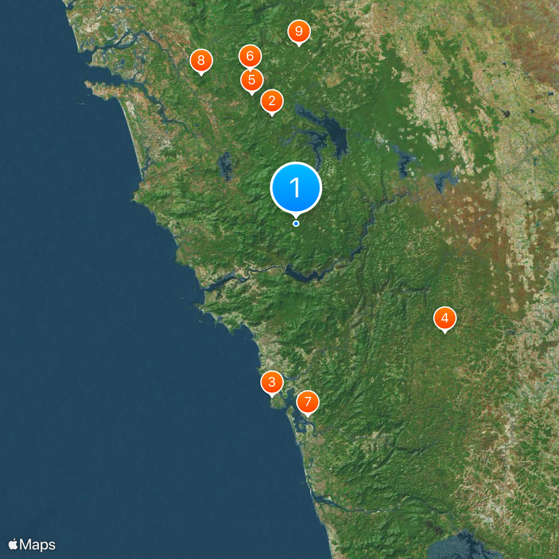 Kali Tiger Reserve Map
