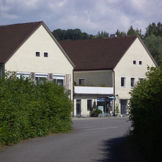 Gemauerte Häftlingsbaracken