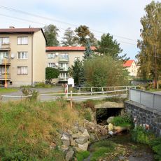 Most silnice III/27252 přes Vítkovský potok v Dolním Vítkově u čp. 126