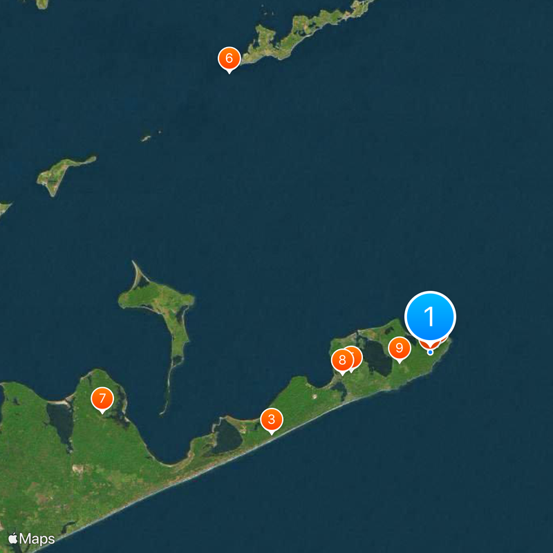Montauk Project Mapa