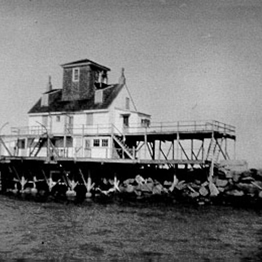 Phare avant de Delaware Breakwater