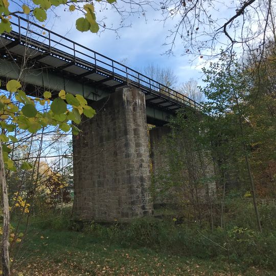 Eisenbahnbrücke über die Göltzsch Lengenfeld