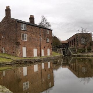 Ashton Canal Lock Keepers Cottage Beside Lock Number 2 At Islington Branch Junction Basin