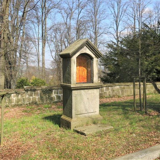 Kaplička VIII. zastavení křížové cesty ve Šluknově