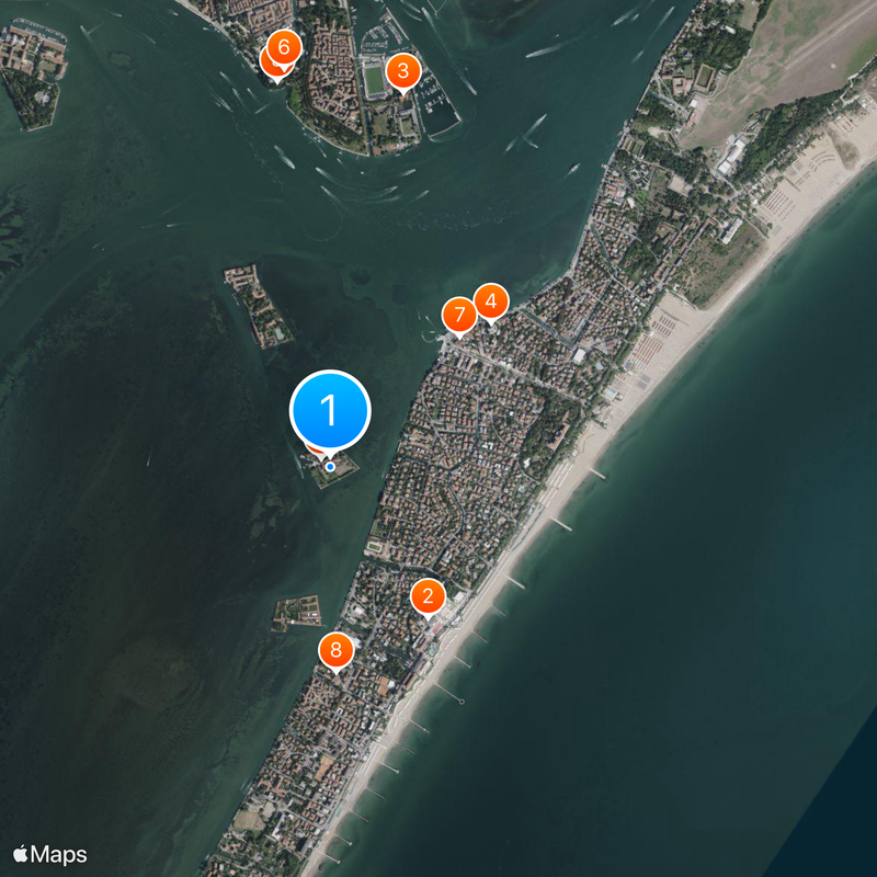 San Lazzaro degli Armeni Map