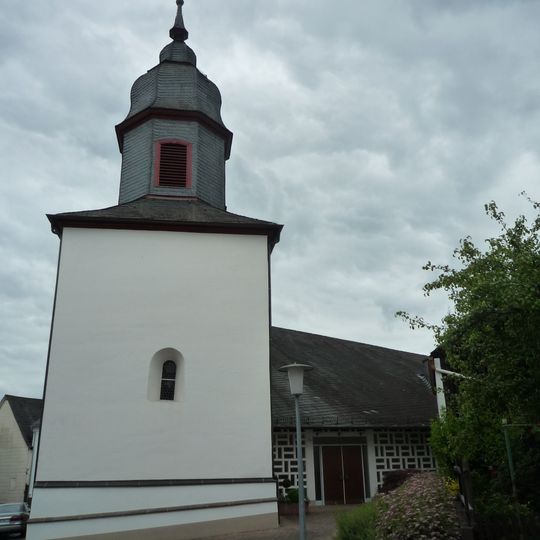 Turm der evangelischen Kirche