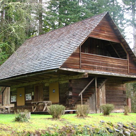 Cabaña de Madera de Horace Baker