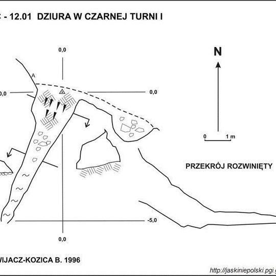 Dziura w Czarnej Turni I