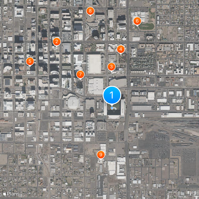 Chase Field Map