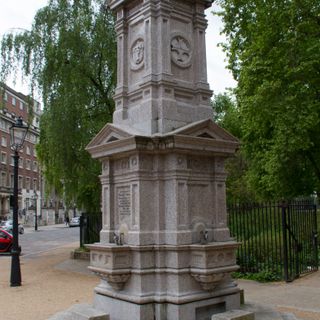 Memorial Drinking Fountain In South East Corner Of The Square