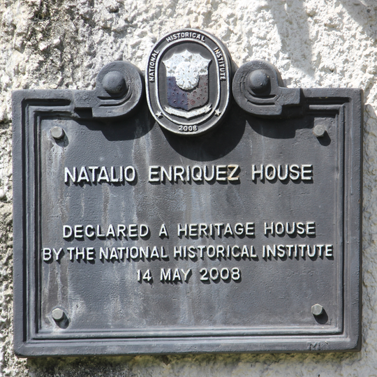Natalio Enriquez House historical marker