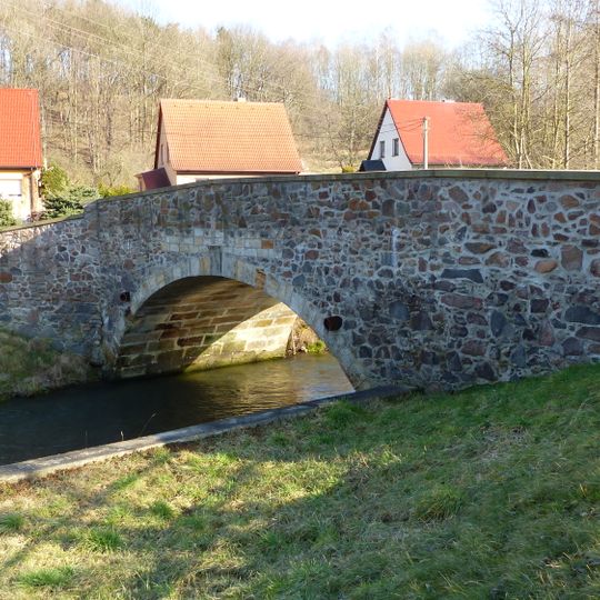 Brücke über die Triebisch Roitzschwiese 22