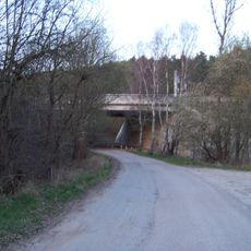 Bridge of D1 highway over road Všešímy - Božkov