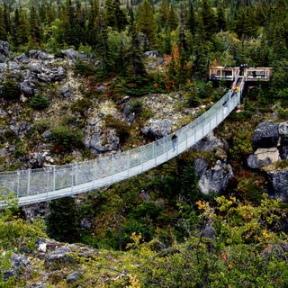 Ponte Suspensa do Yukon