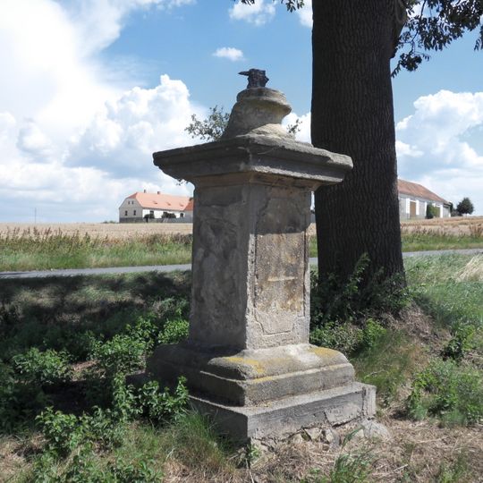 Kříž u Zavadilky západně od Chockova