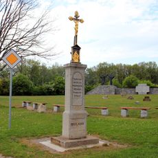 Betkreuz mit Einfriedung (Abzweig nach Strohschütz)