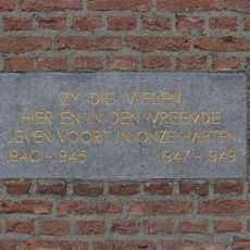 Monument in het gemeentehuis