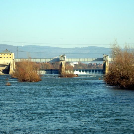 Stauwehr Ladenburg
