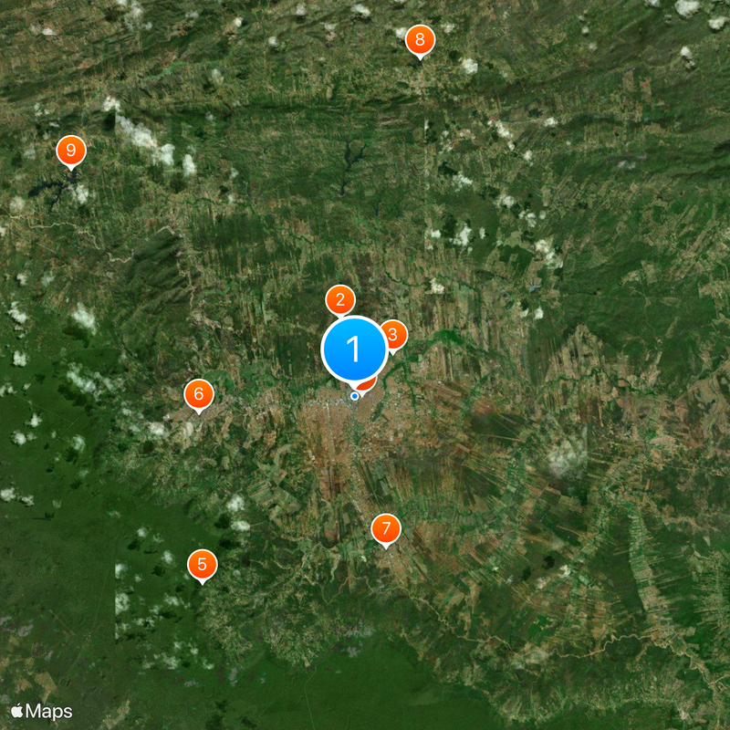 Greater Cariri Map