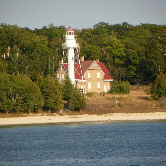 Plum Island Range rear light