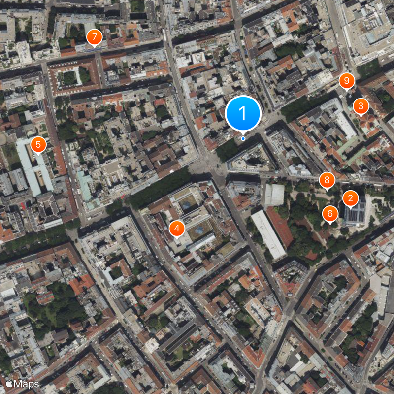 Mariahilfer Straße Map